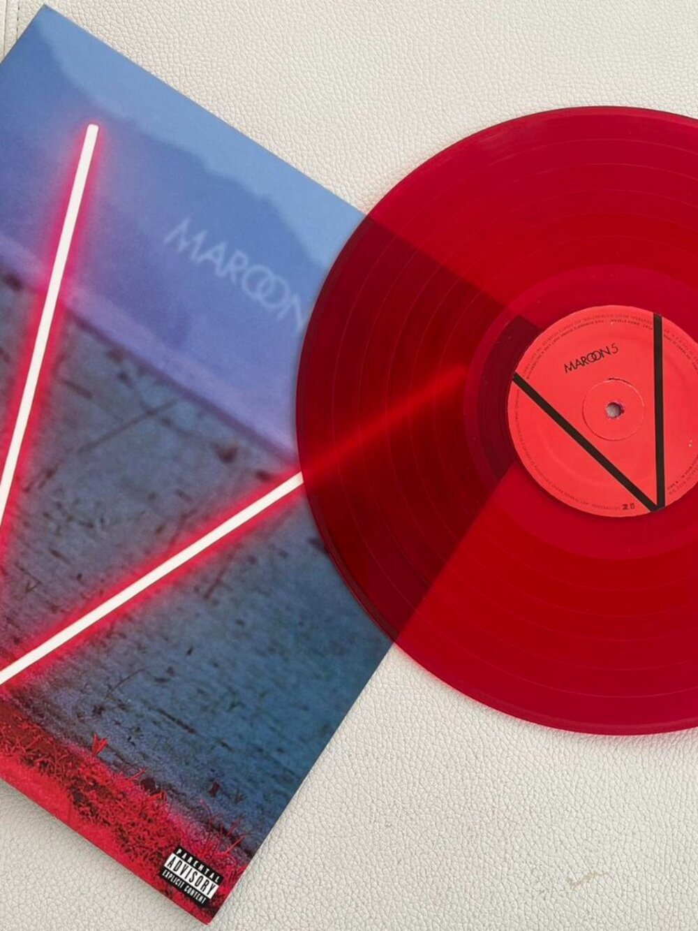 Maroon 5 V LP ~ Ltd Ed Colored Vinyl (Red) ~ New/Sealed!